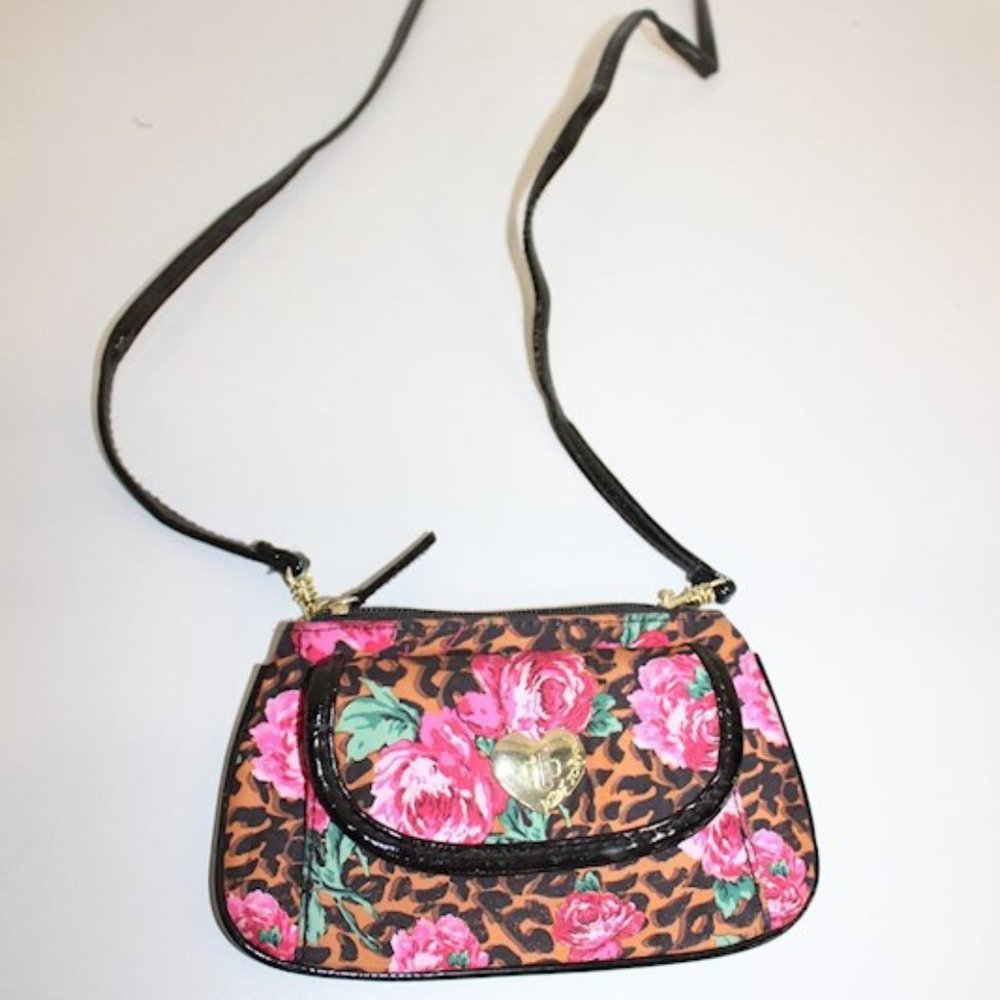 Betsey Johnson crossbody bag shoulder bag excellen